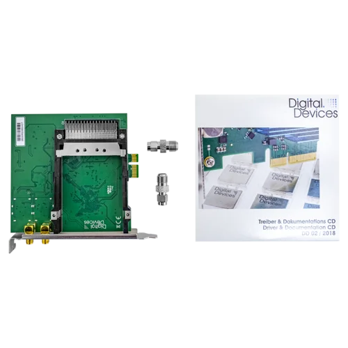 Карта 2-тюнерного приемника DVB-S2 c 2 CI слотами PCIe Карта 2-тюнерного приемника DVB-S2 c 2 CI слотами PCIe